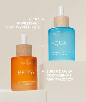 Cocosolis, AQUA, serum do twarzy z kwasem hialuronowym, 50 ml