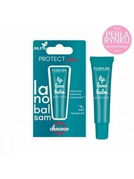 Flos-Lek Lip Care, lanobalsam do ust, chococo, 12 g