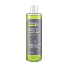 Sylveco Pure Line Men, żel pod prysznic 3w1, kojąco-regenerujący, 400 ml