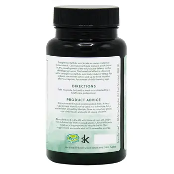 G&G, Kwas Foliowy 5-MTHF 400 mcg, kapsułki, 120 szt.