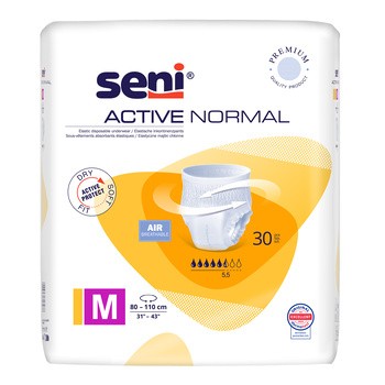 Seni Active Normal, majtki chłonne, rozmiar M, 30 szt.