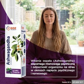 DOZ Product Ashwagandha, krople, 30 ml