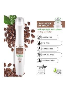 Flos-Lek, serum do powiek i pod oczy ze świetlikiem i kofeiną, 15 ml