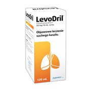 LevoDril, 60 mg/10 ml, syrop, 120 ml