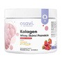 Osavi Kolagen Włosy, Skóra i Paznokcie, proszek, smak rabarbarowo-truskawkowy, 150 g
