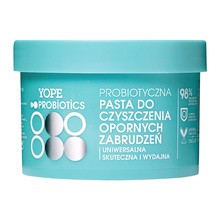 Yope Probiotics, probiotyczna pasta do czyszczenia opornych zabrudzeń, 160 g