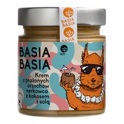 BasiaBasia, krem z prażonych orzechów nerkowca z kokosem i solą, 210 g https://azcdn.doz.pl/image/d/product/4147de25-scale-180x180.png