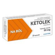 Ketolek, 50 mg, kapsułki twarde, 20 szt.