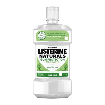 Listerine Naturals Gum Protection, płyn do płukania jamy ustnej, 500 ml