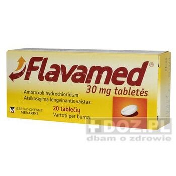Flavamed, 30 mg, tabletki, 20 szt. (import równoległy, Ichem)