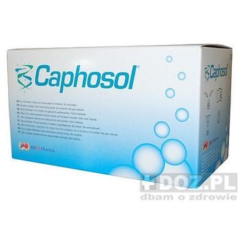 Caphosol, płyn, do płukania jamy ustnej, 60 fiolek a 15 ml (30 fiolek A + 30 fiolek B)