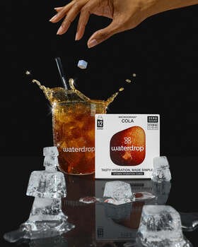 Waterdrop, Microdrink Cola, kostki musujące do przygotowania napoju, 2,1 g x 12 szt.