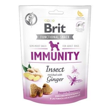 Brit Care Dog Functional Snack Immunity Insect, przysmaki dla psów, 150 g