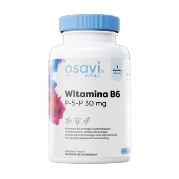 Osavi Witamina B6 P-5-P 30 mg, kapsułki twarde, 120 szt.