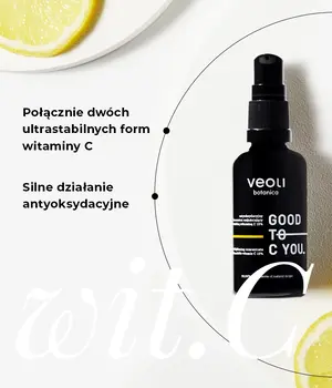 Veoli Botanica Good To C You, antyoksydacyjny koncentrat rozjaśniający, 40 ml