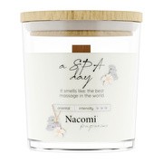 Nacomi Fragrances, a SPA day, świeca sojowa, 140 g        