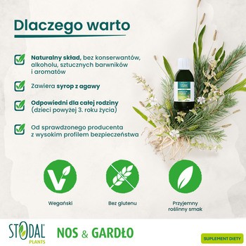 Stodal Plants, syrop, 150 ml