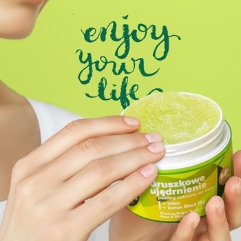 Farmona Tutti Frutti Mocna Gruszka, ujędrniający peeling cukrowy, 300 g