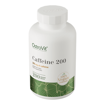 OstroVit Caffeine 200, tabletki, 200 szt.