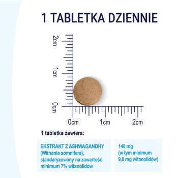 Naturell Ashwagandha, tabletki, 60 szt.