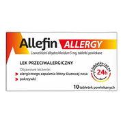 Allefin Allergy, 5 mg, tabletki powlekane, 10 szt.