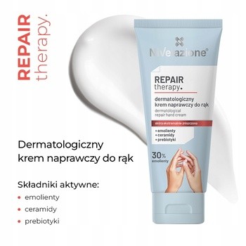 Nivelazione, dermatologiczny krem naprawczy do rąk, 80 ml