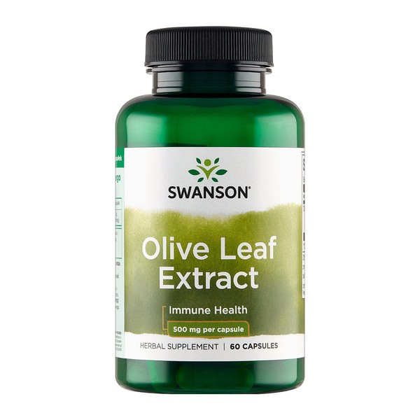 Swanson Olive Leaf Extract 500 Mg Kapsułki 60 Szt