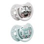 Lovi Wild Soul, smoczek silikonowy dynamiczny, 6-18 m, boy, 2 szt.