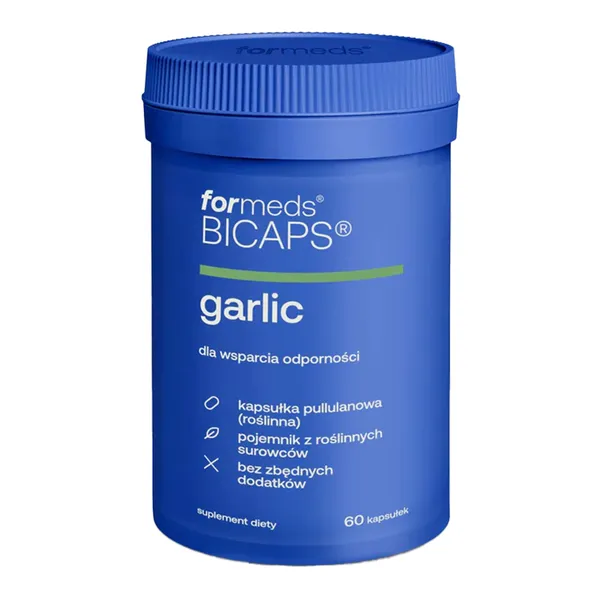 Czosnek 250mg 60 kapsułek [Formeds Bicaps] - Formeds Bicaps