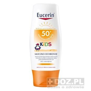 Eucerin Ochrona Przeciwsłoneczna, mleczko ochronne dla dzieci, SPF50+, 150 ml