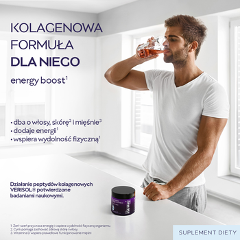 Reme Men Kolagenowa Formuła Dla Niego, proszek, smak czarna porzeczka, 150 g
