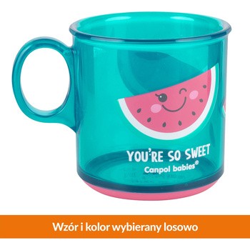 Canpol Babies, kubek antypoślizgowy klasyczny, 170 ml, 1 szt.