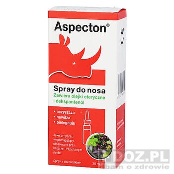 Aspecton, spray do nosa, 30 ml