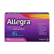 alt Allegra, 120 mg, tabletki powlekane, 10 szt.