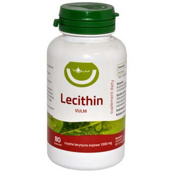 Lecithin Vulm, kapsułki, 80 szt