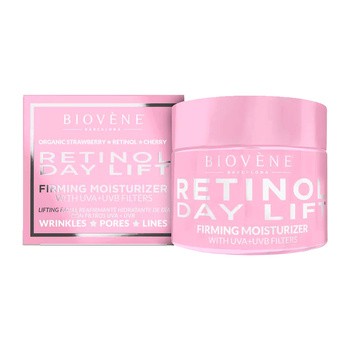 Biovene, Retinol Day Lift, ujędrniający krem nawilżający na dzień, 50 ml