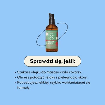 Mydlarnia 4 Szpaki, olejek do masażu ciała i twarzy, truskawka i werbena, 100 ml