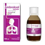 Ambroksol Orifarm, 30 mg/5 ml, syrop, 150 ml