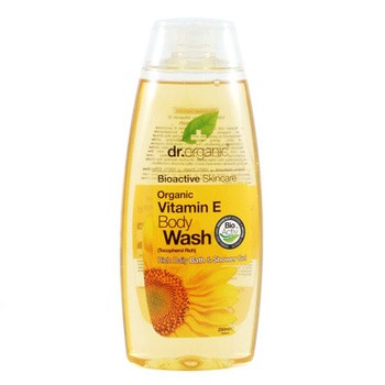 Dr Organic Vitamin E body Wash, żel do mycia ciała z organiczną witaminą E, 250 ml