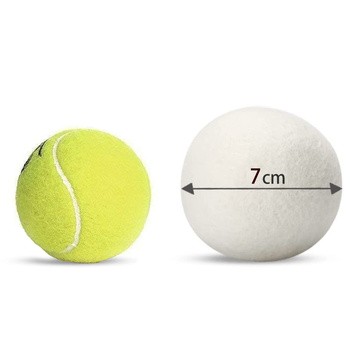 Sipo, Kule do suszarki wykonane z naturalnej wełny owczej, 6 szt.