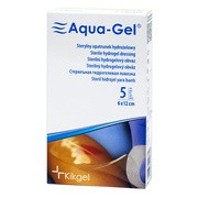 Aqua-Gel, opatrunek hydrożelowy, 6 cm x 12 cm, 1 szt. https://azcdn.doz.pl/image/d/product/18c0c9f2-scale-180x180.png