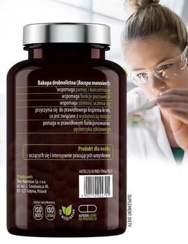 Essensey Bacopa Monnieri, kapsułki, 90 szt.