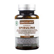 Singularis Spirulina 700 mg, kapsułki, 60 szt.