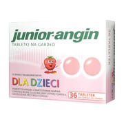 Junior angin, tabletki na gardło, 36 szt.