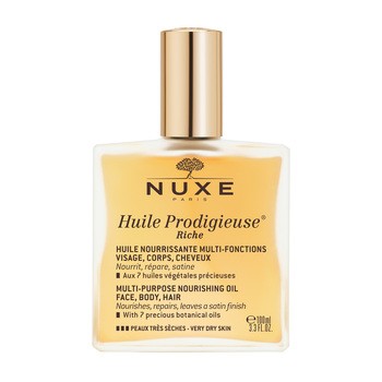 Nuxe Huile Prodigieuse Riche, suchy olejek intensywnie odżywiający, 100 ml