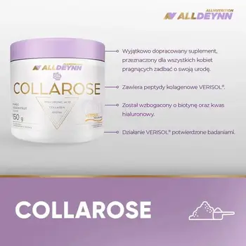 Zestaw 2x Allnutrition ALLDEYNN CollaRose, proszek, smak malinowo-poziomkowy, 150 g