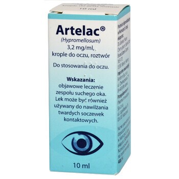 Artelac, krople do oczu, 10 ml (import równoległy)(Forfarm)