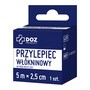 DOZ PRODUCT Uniwersalny przylepiec włókninowy, 5 m x 2,5 cm, 1 szt.
