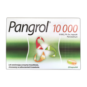 Pangrol, 10 000 j., kapsułki, 20 szt. (blistry)