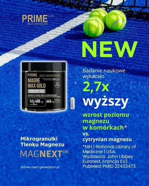 Магний Prime Next Generation Magne Max Gold Magnext 400 мг, от усталости и для мышц, 90 капсул — фото 4